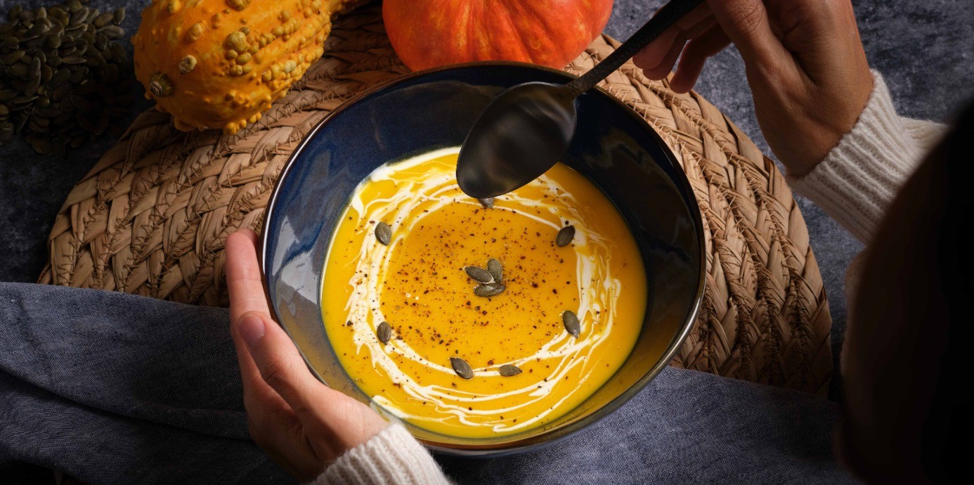 不需要開火!南瓜濃湯廚電零失誤簡單搞定!