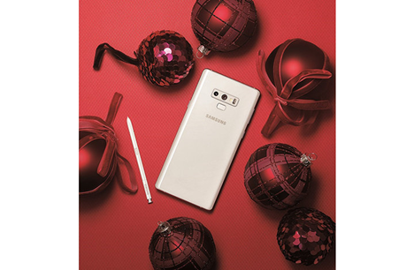 三星也在此時推出了Note9 新色，「初雪白色」！睽違了許久，三星終於再度推出高階白色手機了